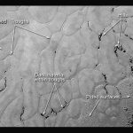 প্লুটোর ৭৭,০০০ কিলোমিটার দূর থেকে তোলা ছবি (ছবি: JHUAPL)